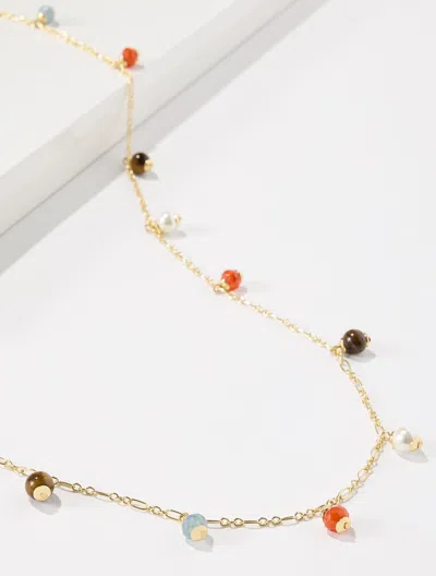 Talbots Lillet Convertible Necklace - Orange Marmalade/go - 001  In Orange Marmalade,go