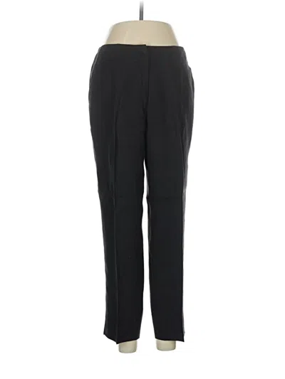 Pre-owned Talbots Linen Pants In Black