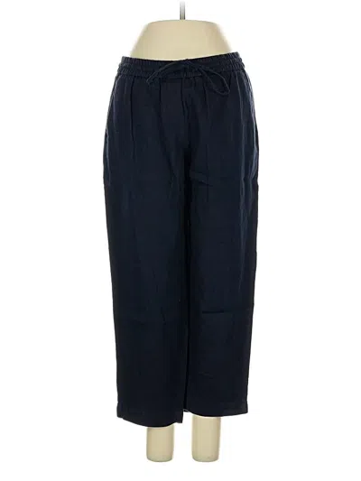 Pre-owned Talbots Linen Pants In Blue