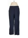 Talbots Linen Pants In Blue