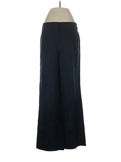 Pre-owned Talbots Linen Pants In Blue