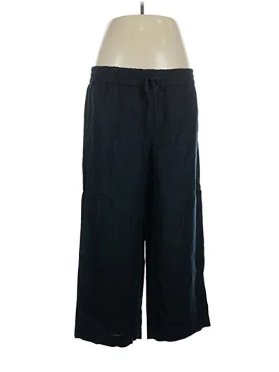Pre-owned Talbots Linen Pants In Blue