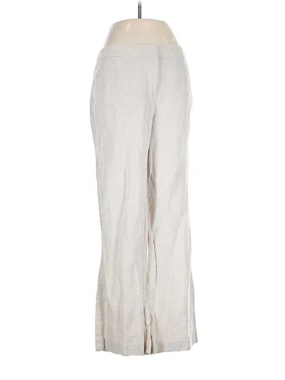 Pre-owned Talbots Linen Pants In Gray
