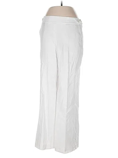 Pre-owned Talbots Linen Pants In Gray