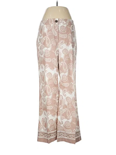 Pre-owned Talbots Linen Pants In Ivory