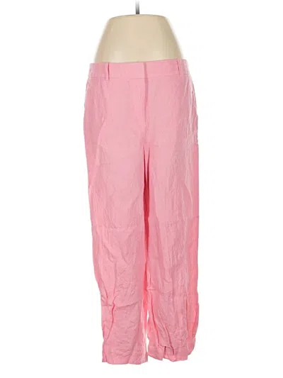Pre-owned Talbots Linen Pants In Pink