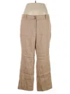 Talbots Linen Pants In Brown