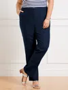 Talbots Linen Southampton Pants - Blue - 22 In Blue