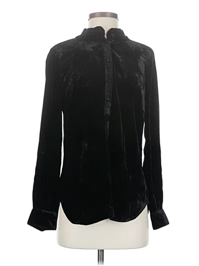 Talbots Long Sleeve Blouse In Black