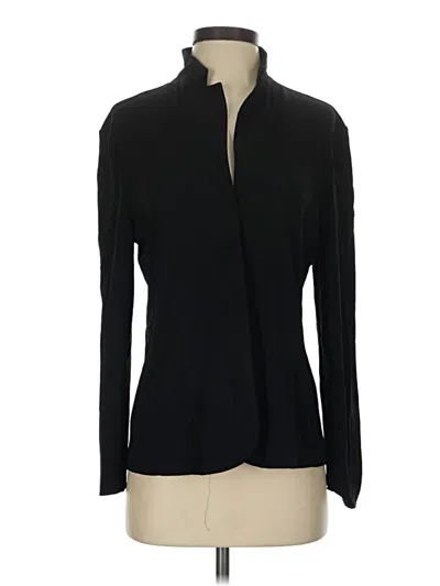 Pre-owned Talbots Long Sleeve Blouse In Black