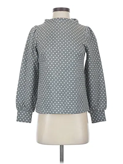 Talbots Long Sleeve Blouse In Multi