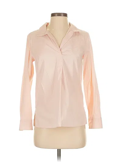 Pre-owned Talbots Long Sleeve Blouse In Pink