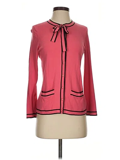 Pre-owned Talbots Long Sleeve Blouse In Pink