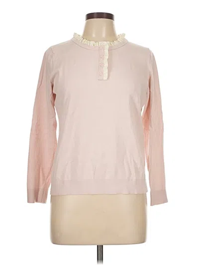 Pre-owned Talbots Long Sleeve Blouse In Pink