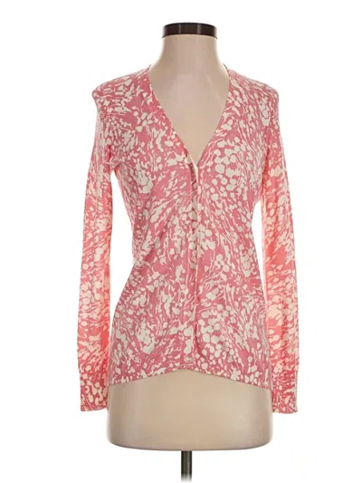 Pre-owned Talbots Long Sleeve Blouse In Pink