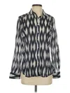 Talbots Long Sleeve Blouse In Silver