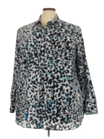 Pre-owned Talbots Long Sleeve Blouse In Teal