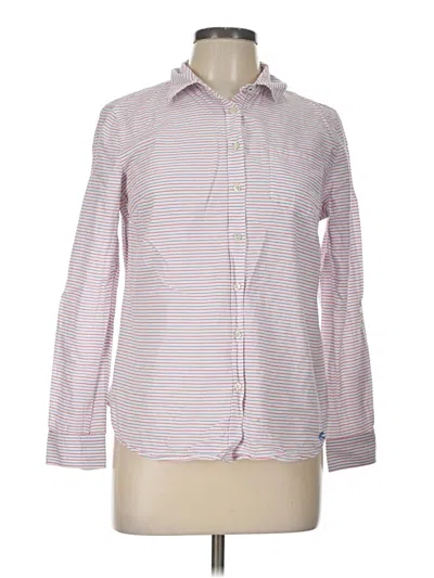 Pre-owned Talbots Long Sleeve Button Down Shirt In Pink