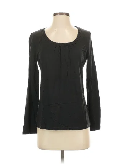 Pre-owned Talbots Long Sleeve T-shirt In Black