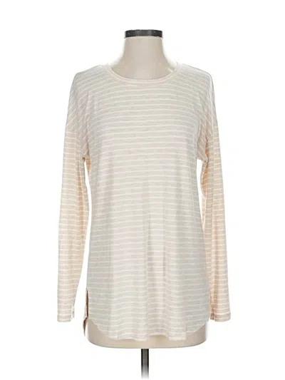 Pre-owned Talbots Long Sleeve T-shirt In Brown