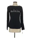 Talbots Long Sleeve T-shirt In Black