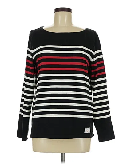 Pre-owned Talbots Long Sleeve T-shirt In Black