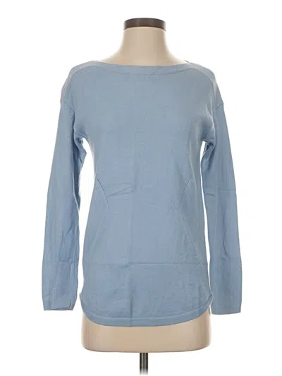 Pre-owned Talbots Long Sleeve T-shirt In Blue