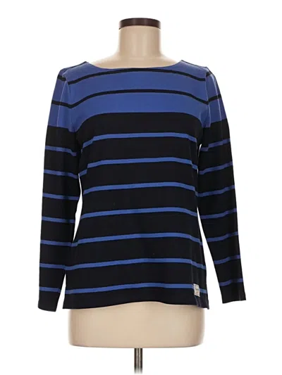 Pre-owned Talbots Long Sleeve T-shirt In Blue