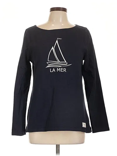 Pre-owned Talbots Long Sleeve T-shirt In Blue