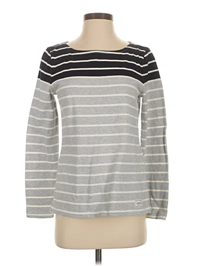 Pre-owned Talbots Long Sleeve T-shirt In Gray