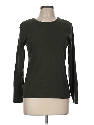Pre-owned Talbots Long Sleeve T-shirt In Green