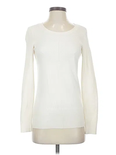 Pre-owned Talbots Long Sleeve T-shirt In Ivory