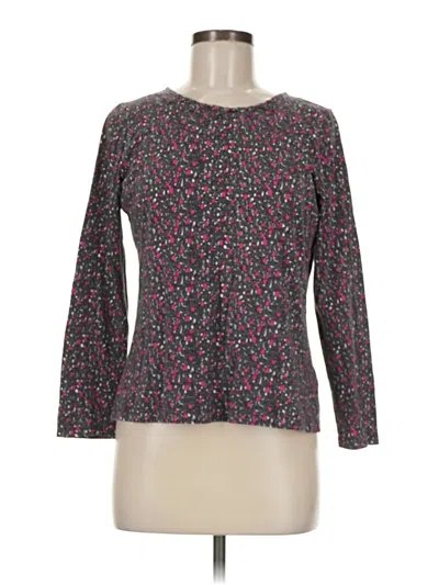 Pre-owned Talbots Long Sleeve T-shirt In Pink