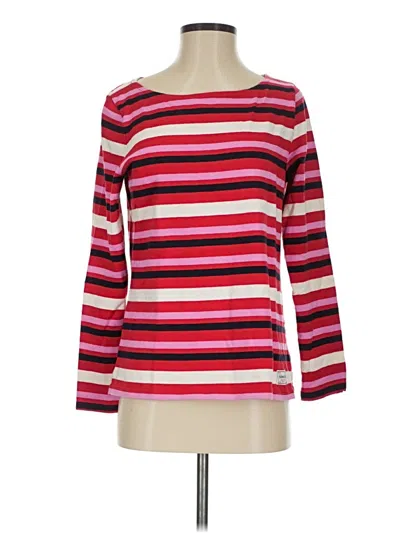 Pre-owned Talbots Long Sleeve T-shirt In Pink