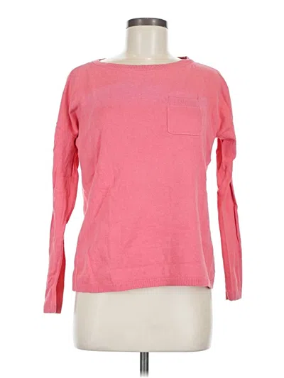 Pre-owned Talbots Long Sleeve T-shirt In Pink