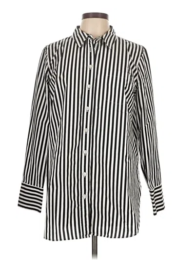 Pre-owned Talbots Long Sleeve T-shirt In Silver