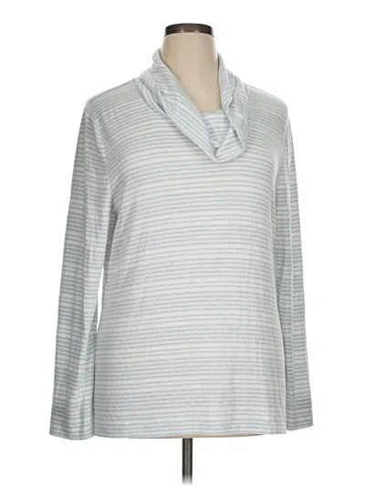 Pre-owned Talbots Long Sleeve T-shirt In Silver