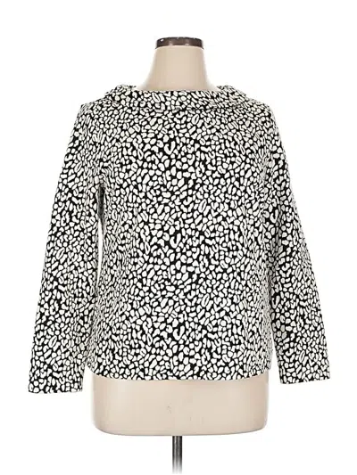 Pre-owned Talbots Long Sleeve Turtleneck In White