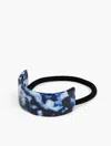 Talbots Marble Hair Tie - Navy Blue Dusk - 001  In Navy Blue Dusk