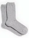 Talbots Melange Trouser Socks - Mist Heather - 001  In Mist Heather