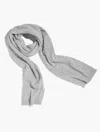 Talbots Metallic Cashmere Scarf - Grey Sky Heather/silver - 001