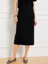 Talbots Midi Sweater Skirt - Black - 3x