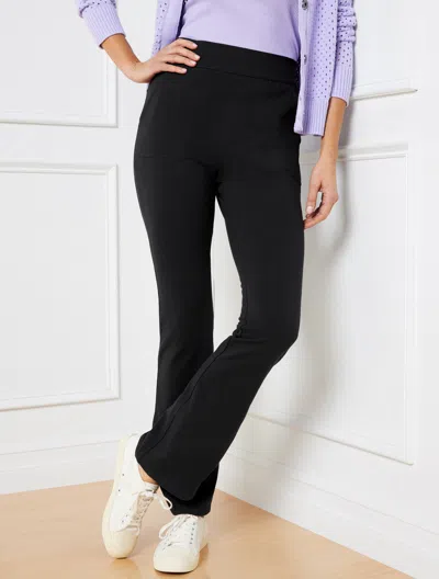 Talbots Everyday Stretch Flare Leg Pants - Black - Xl