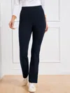Talbots Everyday Stretch Flare Leg Pants - Blue - Xl  In Blue