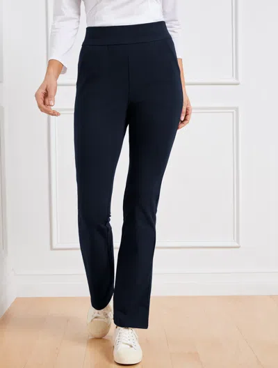 Talbots Everyday Stretch Flare Leg Pants - Blue - Xl