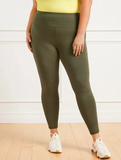 Talbots Everyday Stretch Leggings - Olive Branch - 2x