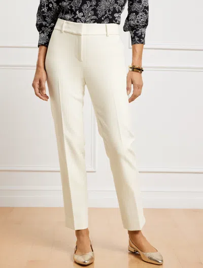 Talbots Petite -  Hampshire Ankle Pants - Lined - Ivory - 16