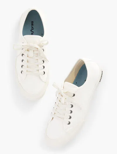 Talbots ™ Monterey Classic Canvas Sneakers - Bleach - 8m