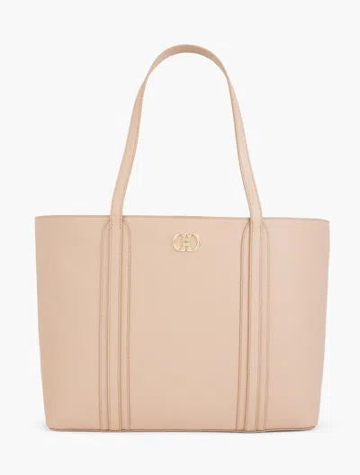 Talbots Morgan Pebble Leather Tote - Rattan - 001
