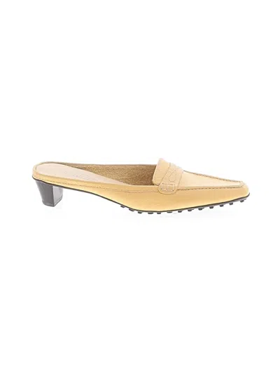 Pre-owned Talbots Mule/clog In Yellow